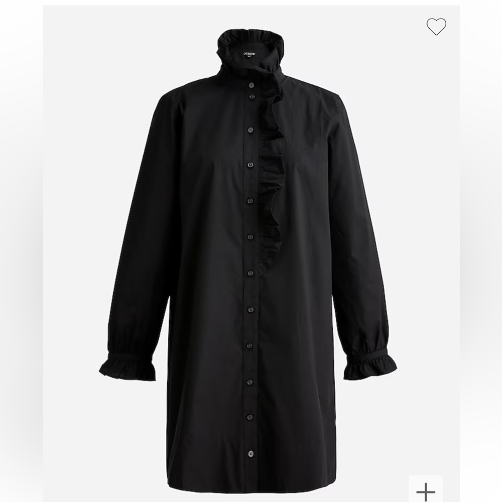 J. Crew Cottage shirtdress in cotton poplin